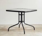 Outdoor Aluminium Table with Tempered Glass - Image 5