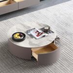 Zen White Marble Center Table