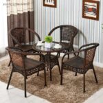 Garden Table Chair Set (2 Chairs & 1 Table) - Image 3