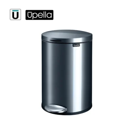 Upella Cavalier Waste Bin Colors Titanium, Brown, Gold, Misty Blue & Grey - WBUC