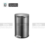 Upella Cavalier Waste Bin Colors Titanium, Brown, Gold, Misty Blue & Grey - WBUC - Image 2