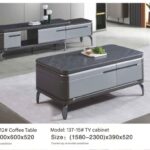 Modern Sintered Stone Living Room Set