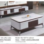 Modern Marble Top Coffee Table (Model: 156-13#)