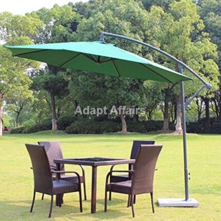 Round Outdoor Garden Umbrella (Green)